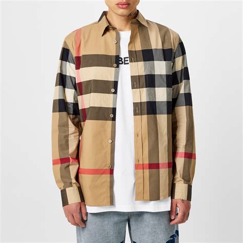 burberry long sleeve shirt men|long sleeve Burberry t shirt.